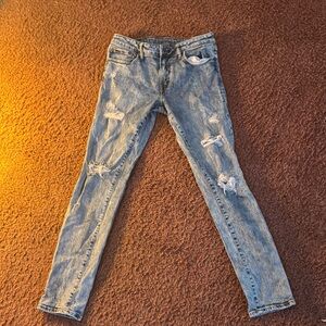 American Eagle Outfitters Skinny Jeans - Light Blue